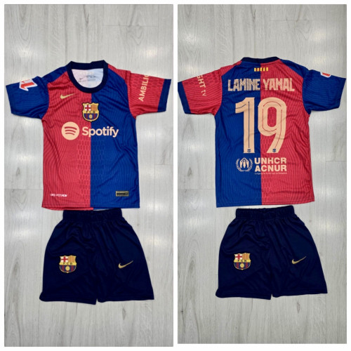 8352 Детски футболен комплект Barcelona LAMINE YAMAL 19
